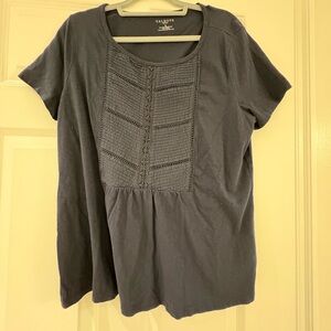 Talbots Women's Navy Top